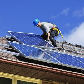 installatie zonnepanelen